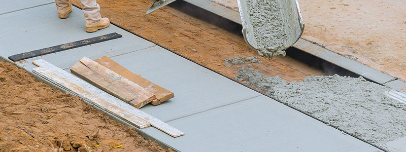 Concrete Sidewalks & Walkways